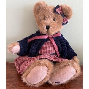 Boyds Bears "KIRA" Heart To‎ Heart Series 13.5" Plush Stuffed Caramel Brown Bear